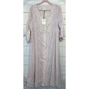 The Nines By Hatch For Target Dress Purple White NWT